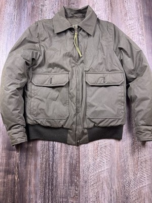 Acne Studios Olive Green Armstrong Bomber Jacket AW11 Men s Size 46