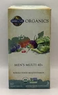 8/26 Garden of Life mykind Organics Mens Multi 40+ Multivitamin 60 Tabs Exp 8/26
