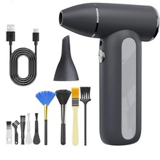 Electric Air Duster with Adjustable Speed for Computers and Cars, New Upgrade