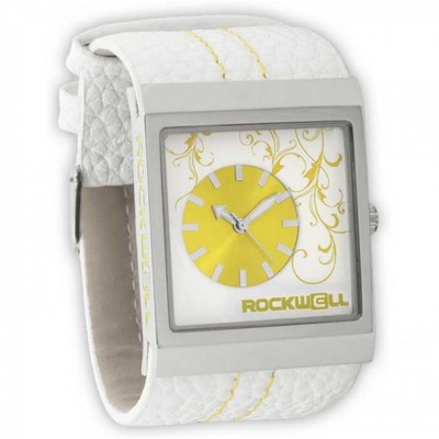 Rockwell MC122 Mercedes Ladies Watch, White/Yellow | eBay display picture 1