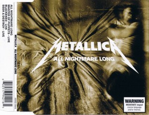 Metallica All Nightmare Long | eBay