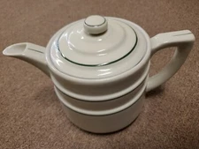 Vintage Ceramic Drip O Lator COFFEE POT, Enterprise Aluminum, Massillon OH, Nice