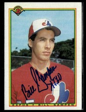 1990 Bowman #104 Bill Sampen Autographed