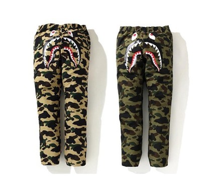 shark pants bape