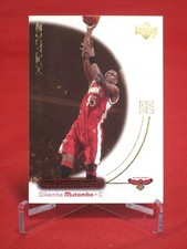DIKEMBE MUTOMBO Basketball Card Upper Deck Ovation #1 2000