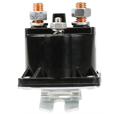 Continuous Heavy Duty 12V Starter 4 Post Solenoid Relay Silver