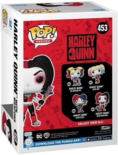 FunkoPop！66 HARLEY QUINN WB FUNKO POP! HEROES: DC - Harley Quinn with Weapons (Vinyl