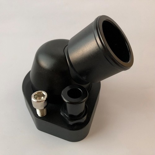 THERMOSTAT HOUSING WINDSOR 302351 45 DEGREE SWIVEL BLACK J&M Old