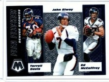 2020 Panini Mosaic Flea Flicker John Elway Terrell Davis Ed McCaffrey #FF6