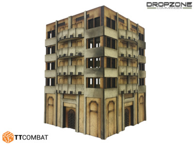SFX007 TTCombat - Si-Fi X - Lanux Apartment (10mm) (Battletech, Dropzone)