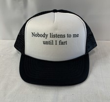 Vintage Mesh Trucker Hat Cap Snapback Very Nice Condition 