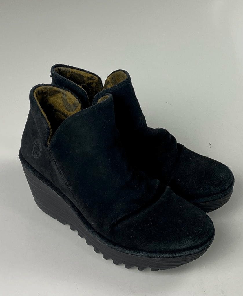 fly london yip wedge bootie