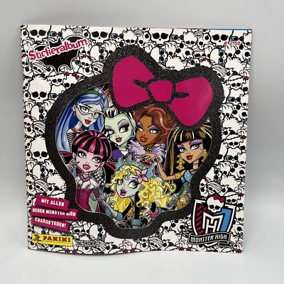 Monster High Stickeralbum Leere Panini 2013