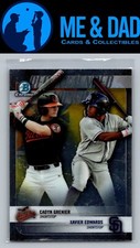 2018 Bowman Draft #RV-GE Cadyn Grenier / Xavier Edwards Recommended Viewing