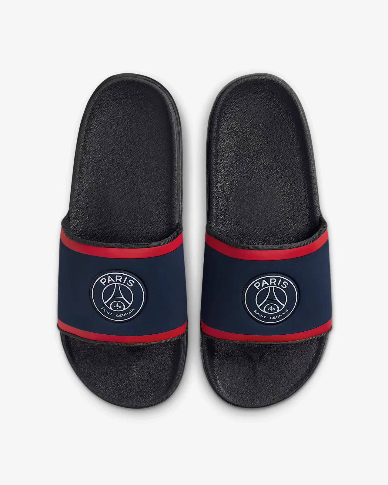 JORDAN Nike Offcourt Slide PSG taglia 10 Midnight Navy Paris Saint Germain FZ3190 400 nuove