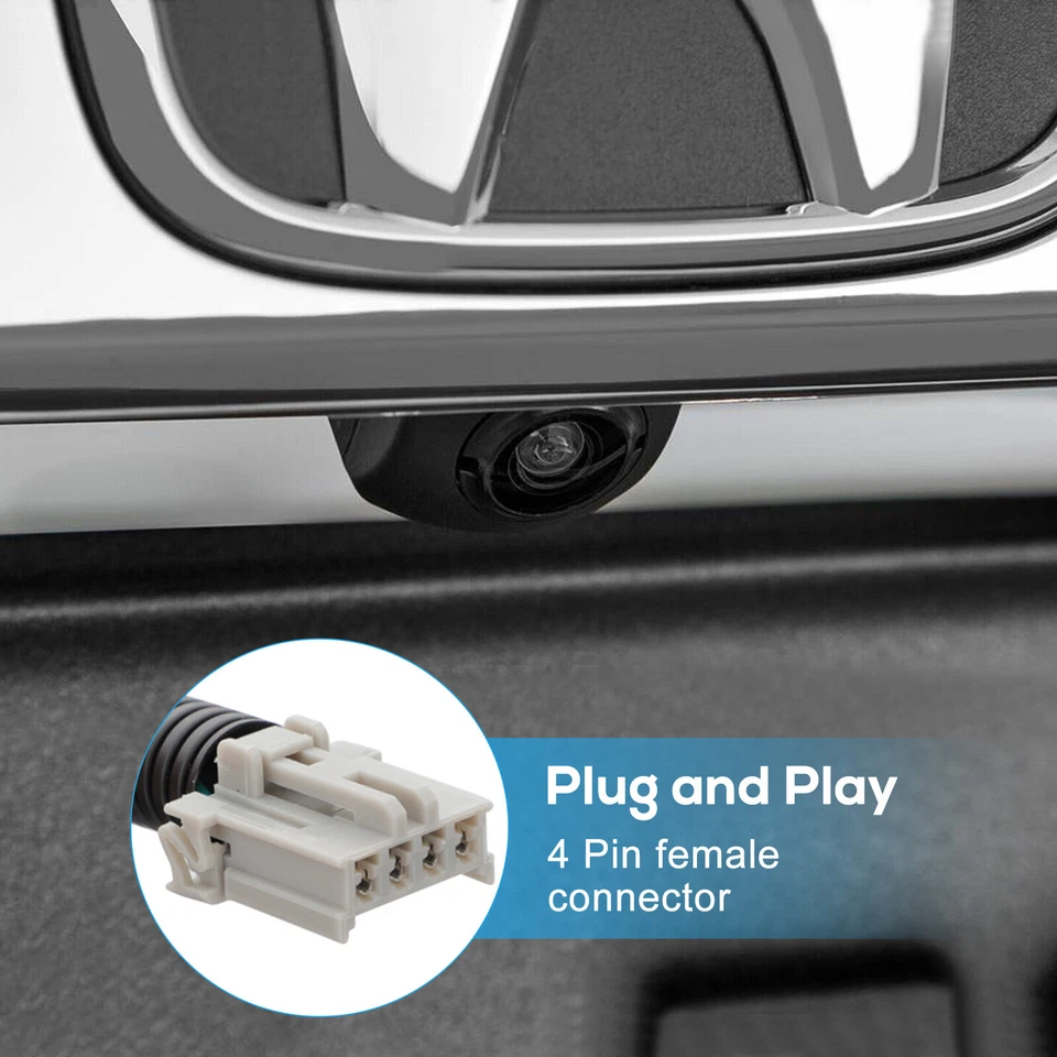 Cámara de visión trasera HD gran angular 170° para Honda Pilot 39530SZAA01 2012-2015 Foto 4 de 4