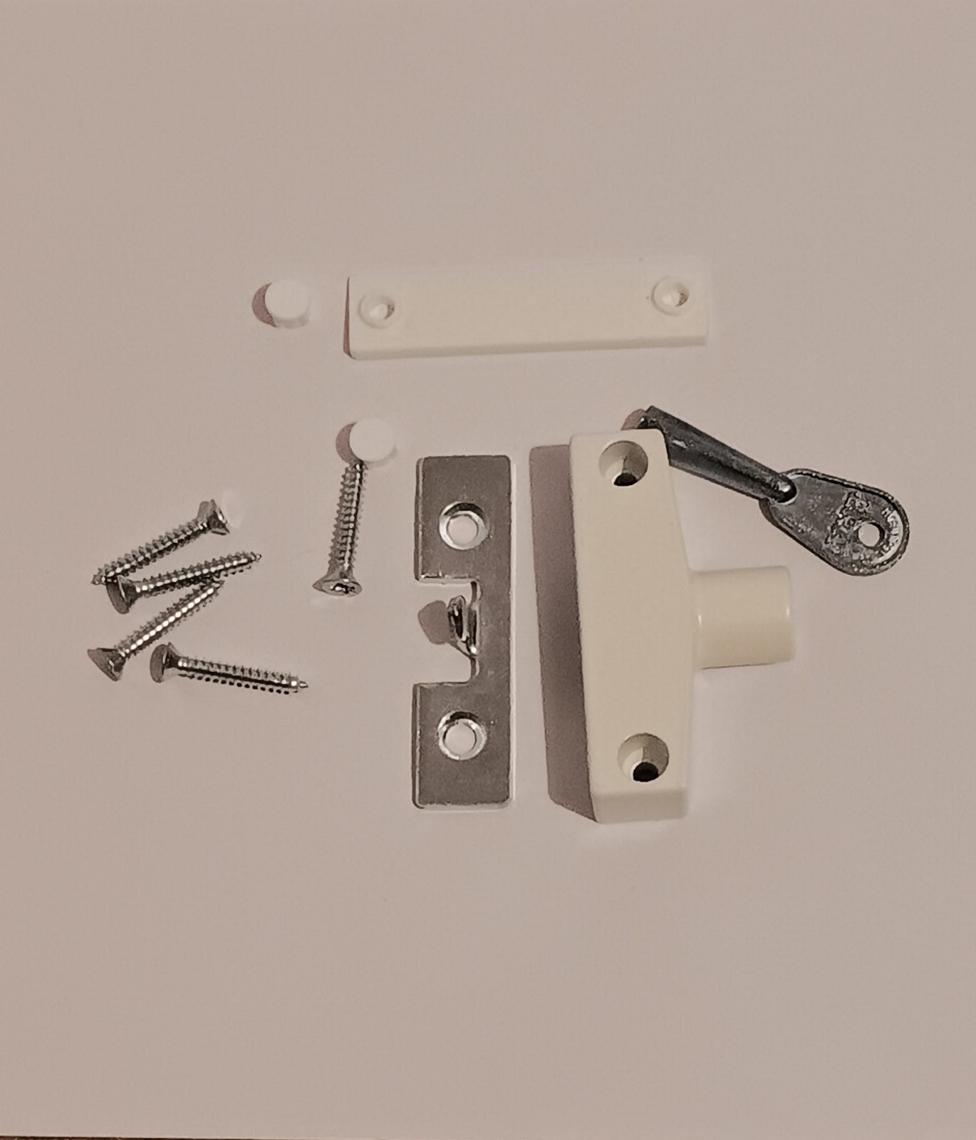 White Snaplock for Increased Window Security. Era code 80115. Delivery