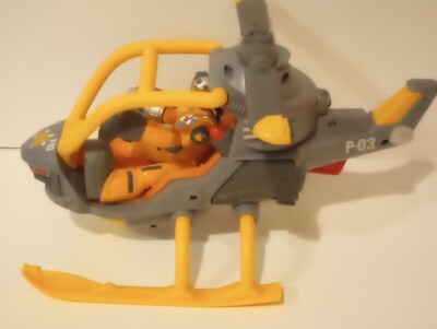 Major Powers Star Squad Adventure Helicopter Captain Jumpjet Flier Pre-Owned