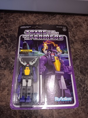 Shrapnel Transformers Super 7 Reaction Action Figure