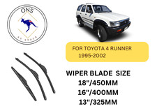 Wiper Blades for TOYOTA 4 RUNNER 1995-2002 (N 180)