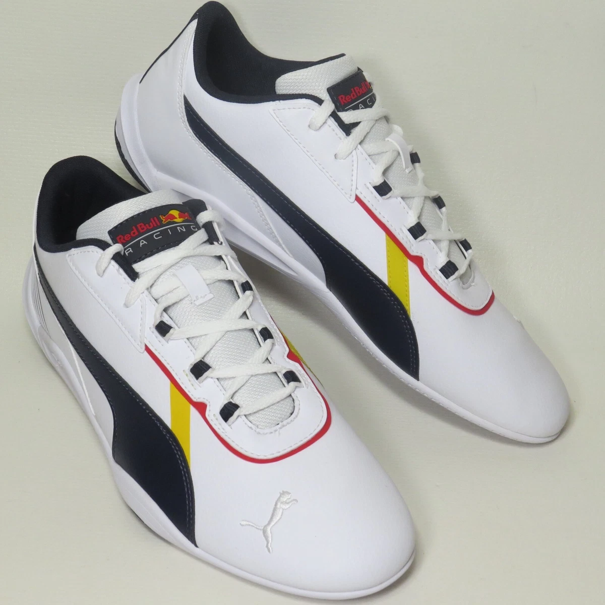 Puma, Shoes, Puma Red Bull Racing R Cat Machina Shoes Mens 5 White  Athletic Sneakers