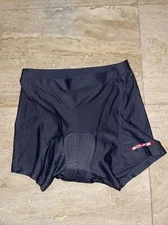 Souke Sports Cycling Shorts Womens Size S Padded Stretch Lightweight Black