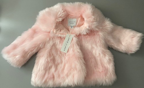 Janie and Jack Faux Fur Coat 12-18 