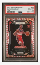 2023 PANINI PRIZM MONOPOLY 90 BILAL COULIBALY DICE PSA 10 📈