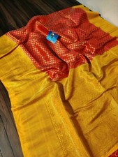 Indian Pakistani Bollywood Silk Sari Saree New