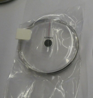 Glas für Armbanduhr Klokers Klok 01 Punkt Schwarz Neu
