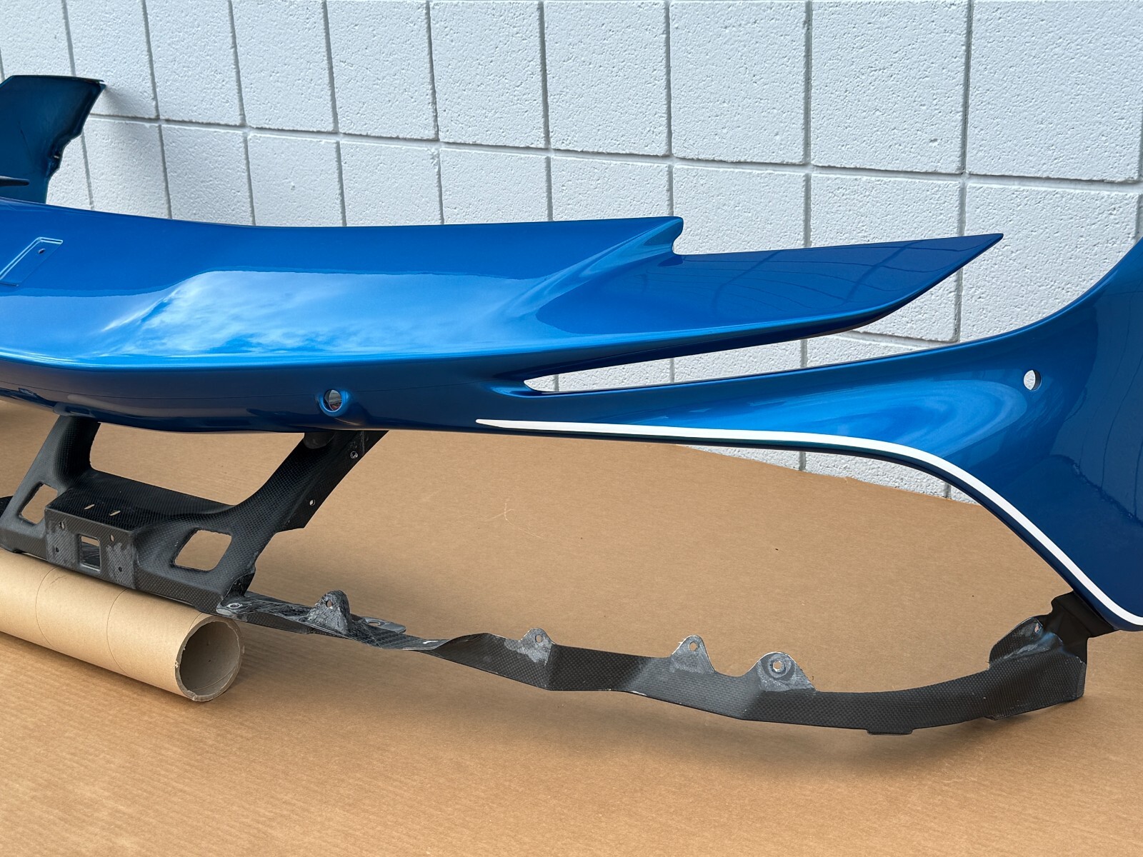 2020-2025 Ferrari SF90 Stradale Spider Carbon Fiber Front Bumper Cover OEM