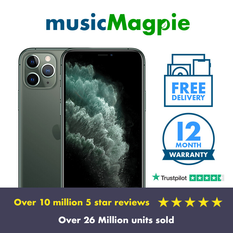 Apple Iphone 11 Pro Max 64gb Midnight Green Ee 218 Cdma Gsm For Sale Online Ebay