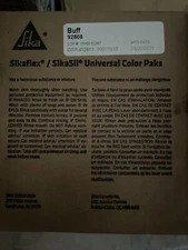 (16) SIKA / SIKASIL UNIVERSAL COLOR PAKS BUFF 92808