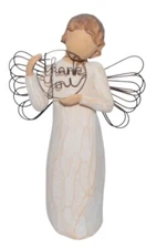 Willow Tree 'Just for You' Thank You Angel Susan Lordi 2005  5.25” Tall