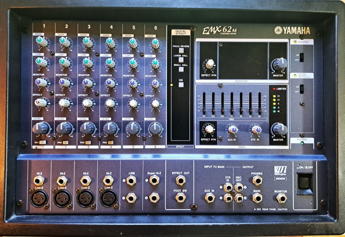 YAMAHA EMX 62M POWER MIXER | eBay