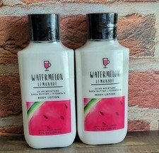 bath and body works watermelon lemonade body lotion set of 2