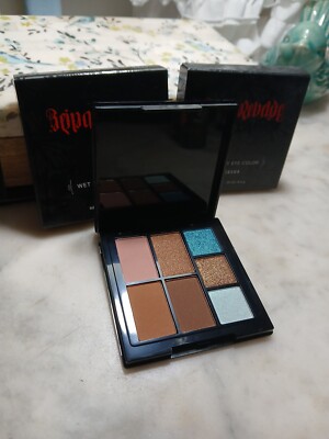 Lot of 2 REINA REBELDE Sirena Wet Dry Eye Color 7-Shade Palette 0.3 fl oz