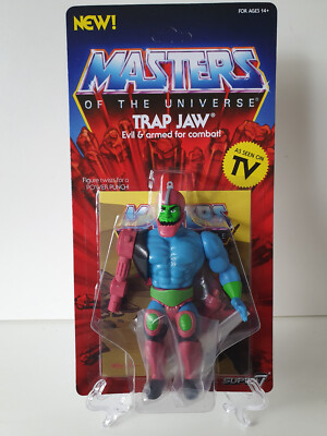 MOTU Masters of the Universe SUPER 7 TRAP JAW   -NEU-
