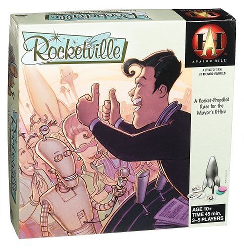Rocketville; A Rocket-Propelled Race for the Mayor's Office by Avalon Hill - NIB - Picture 1 of 7