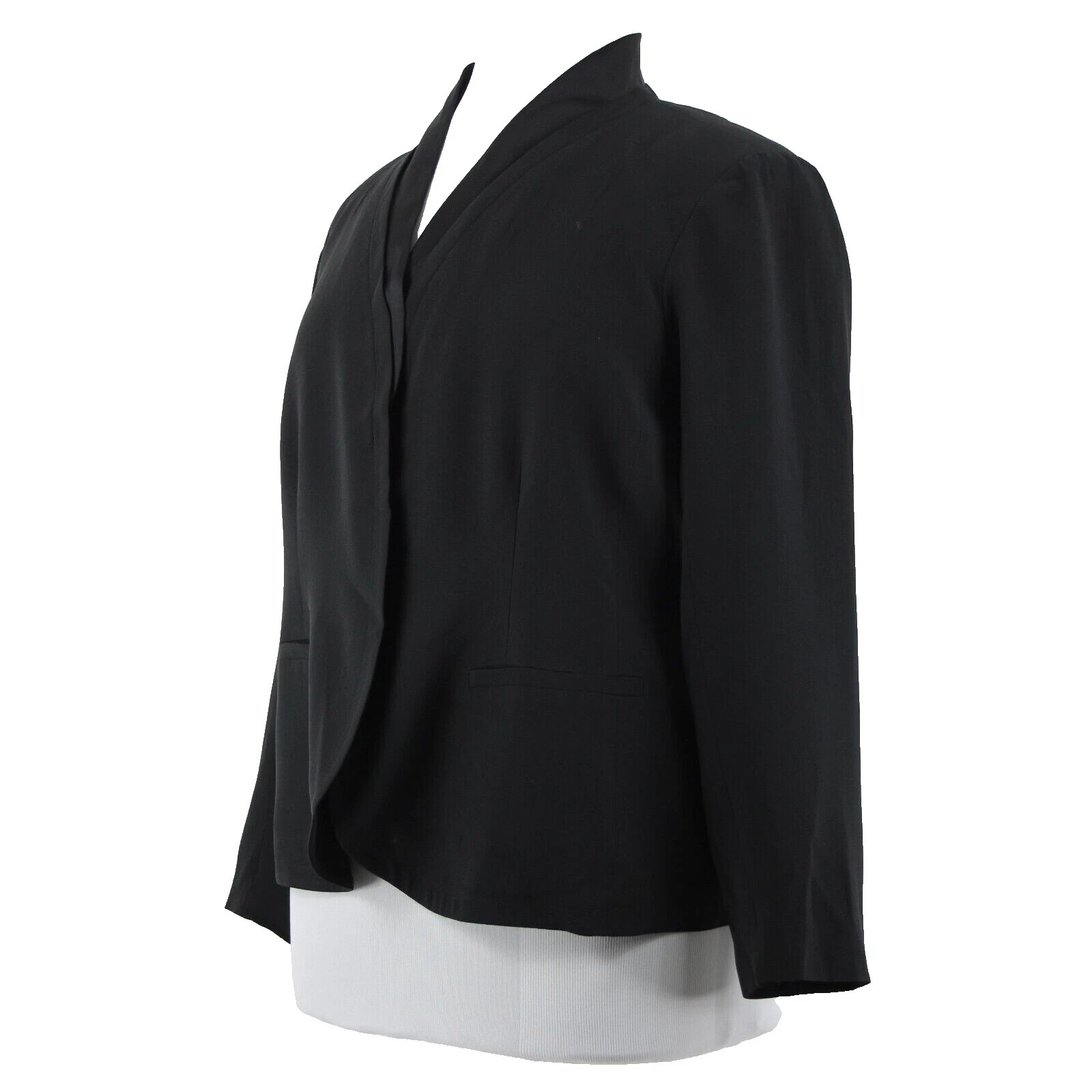 Abrigos Negro Negocios Eileen Fisher, chaquetas y chalecos para Mujeres