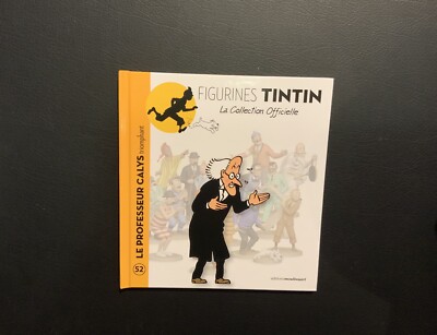FIGURINE TINTIN COLLECTION Officielle -Numéro 52- Le Professeur Calys