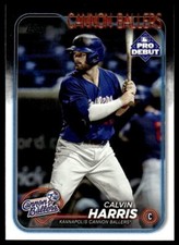 2024 Topps Pro Debut #PD-11 Calvin Harris Kannapolis Cannon Ballers Baseball