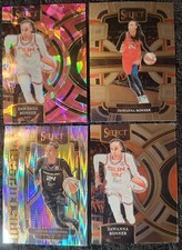 DeWANNA BONNER PINK ICE PRIZM 2024 Select 129 & Base, UNSTOPPABLE PRIZM 17 & #48