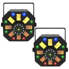 Chauvet DJ Swarm Wash FX ILS 4-in-1 LED Effect Light Fixtures 2-Pack