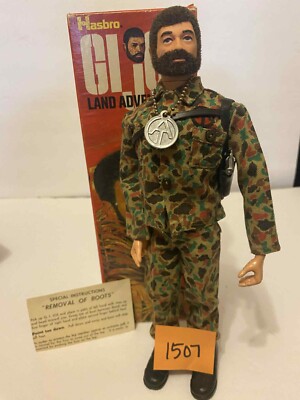 ビンテージ　GIJOE  ランドアドベンチャー　1970年　オリジナルBOX付 GI JOE ADVENTURE TEAM 