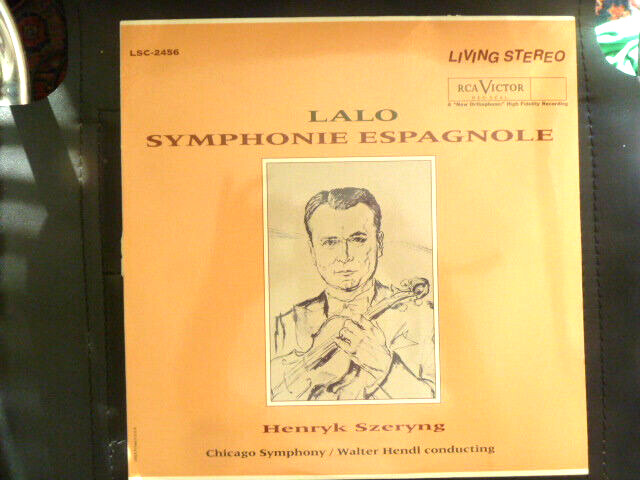 MINT ! LSC-2456 Lalo Symphonie Espagnole Henryk Szeryng RCA Living Stereo