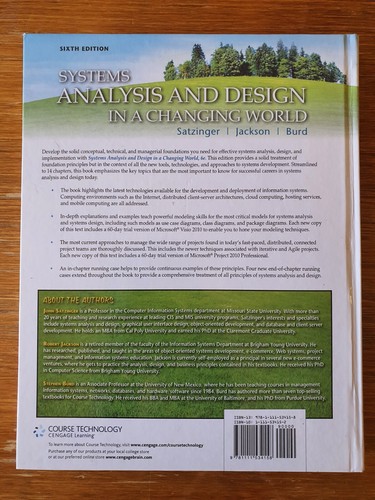 Systems Analysis And Design In A Changing World - Satzinger, Jackson, Burd - 第 5/8 張圖片