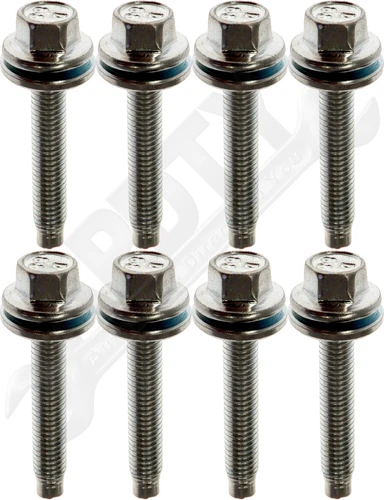 APDTY 167357 Ignition Coil Pack Mount Bolt & Captured Washer (Pack Of 8)