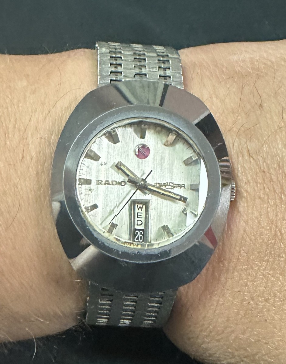 箱付き　ヴィンテージ品RADO DIASTAR Vintage Rado DiaStar 36mm Automatic Swiss Wristwatch Day