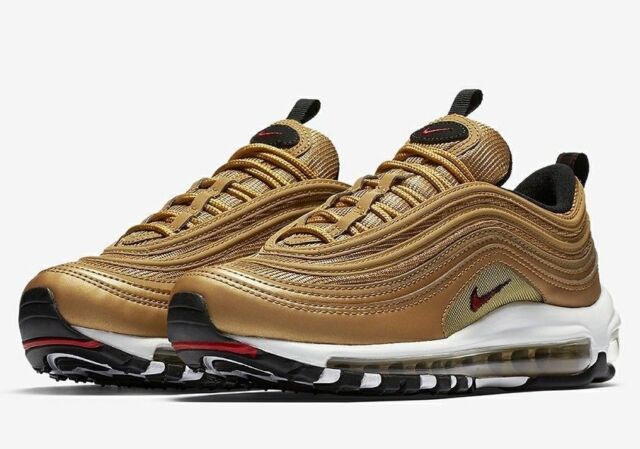 nike air max metallic gold